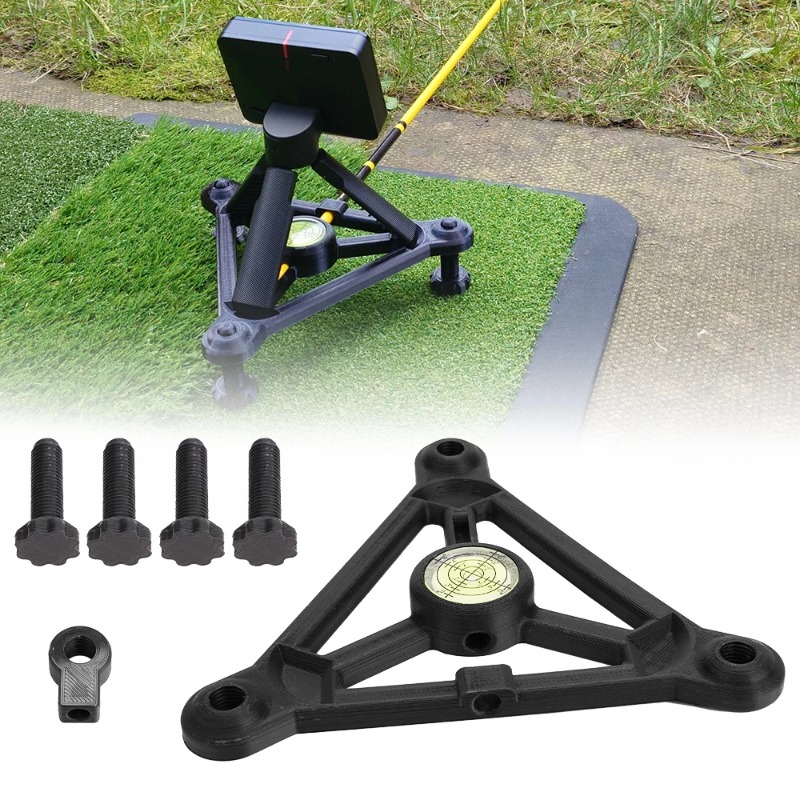 Golf Scorecard Holder - Adjustable Horizontal Level Alignment Frame Stand