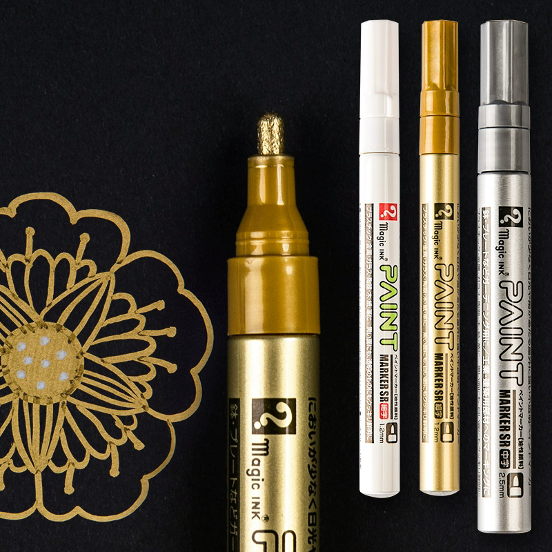 Tee Height Marker - 1.2mm/2.5mm Permanent Paint Pen Tire Markers