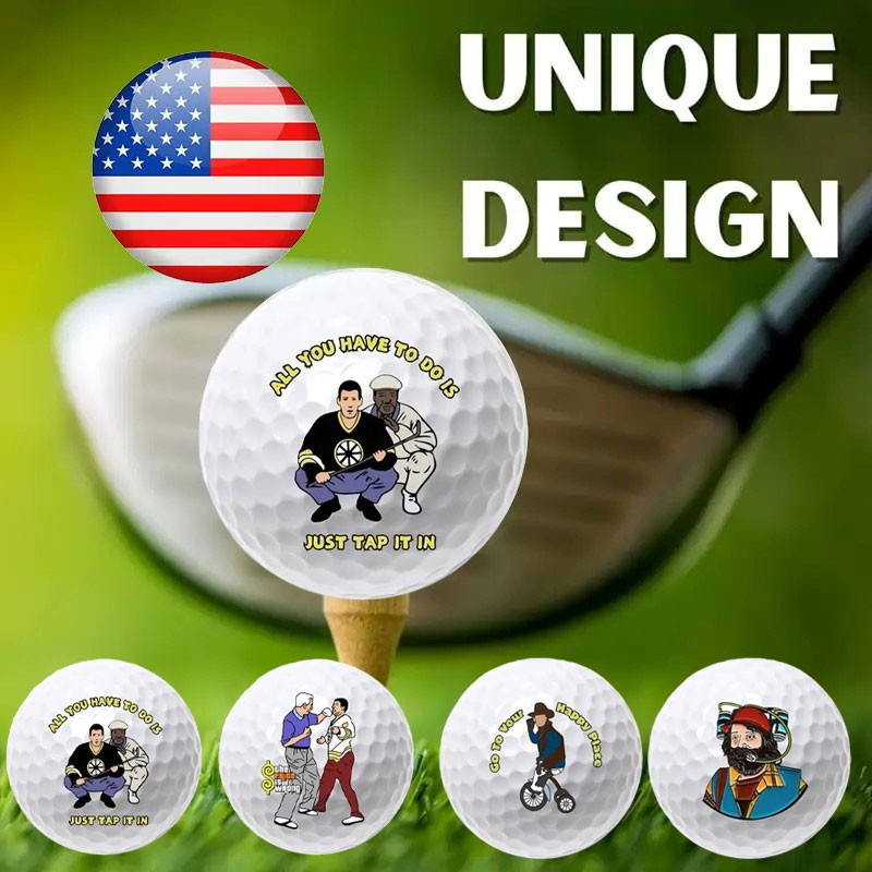 Golf Ball Premium - Golf Balls 4pcs High Elasticity Long