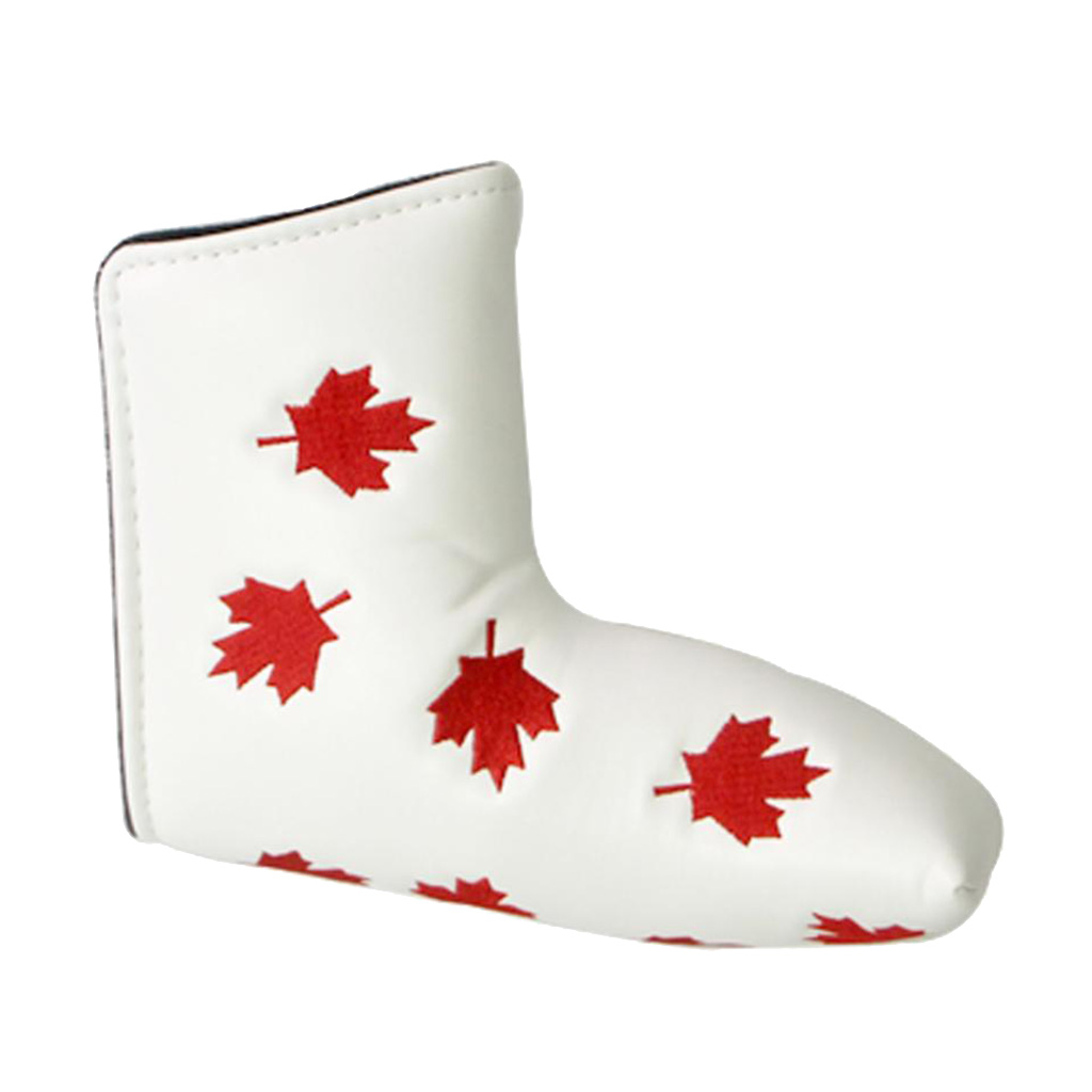 Golf Equipment Gifts - PU Leather Putter Head Cover Golf