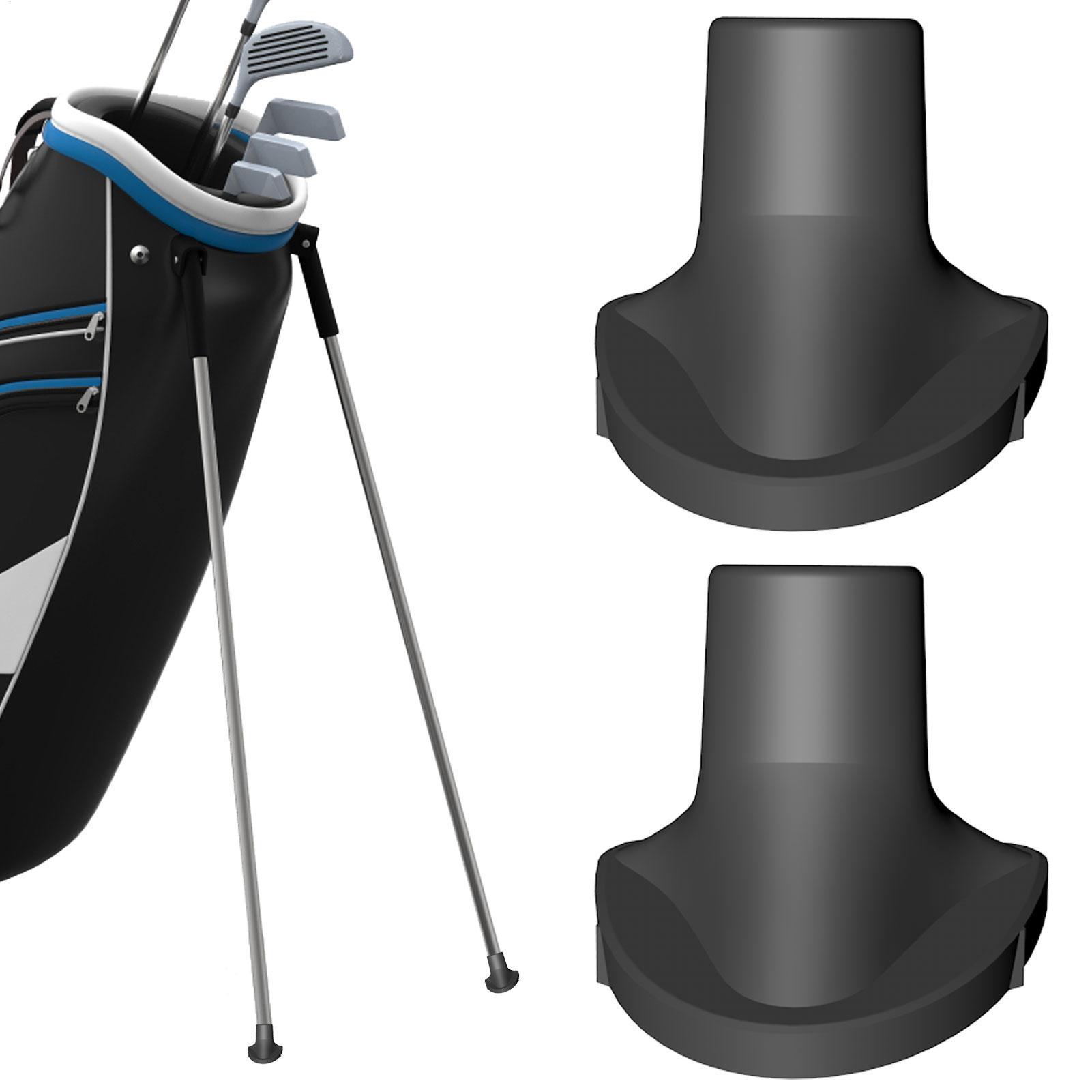 Golf Scorecard Holder - 2pcs Golf Bag Feet Replacement Anti-Slip