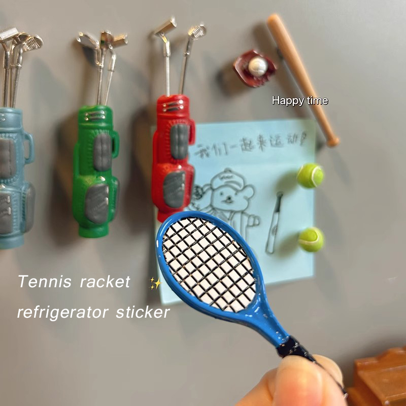 Sports Equipment Fridge Magnet - Golf Equipment Photos avaliação e preço