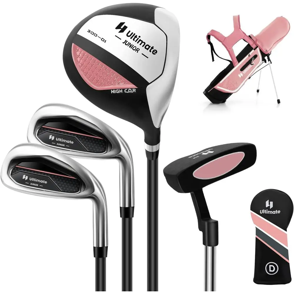 Youth Golf Club Set with Stand - Golf Equipment For Youth avaliação e preço