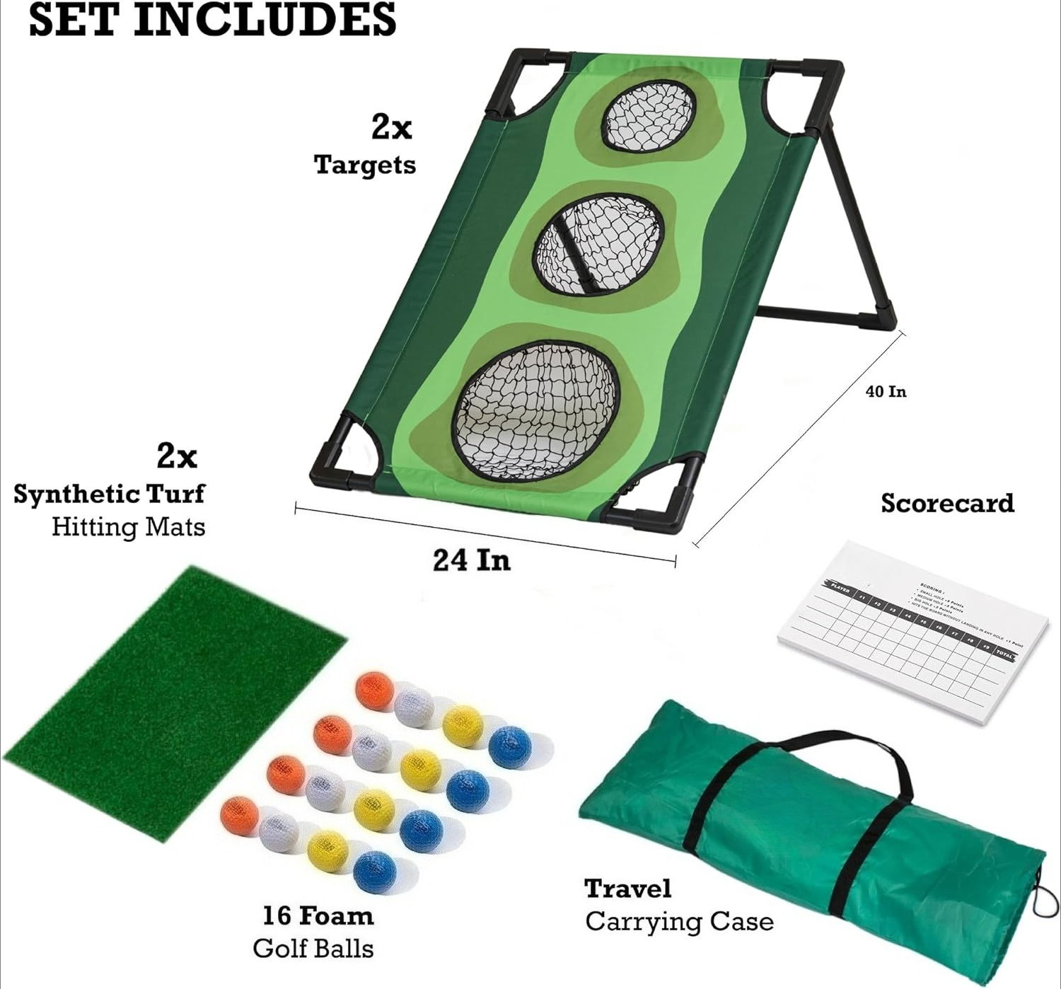 Golf Chipping Game, Golf Equip - Golf Equipment Gifts avaliação e preço
