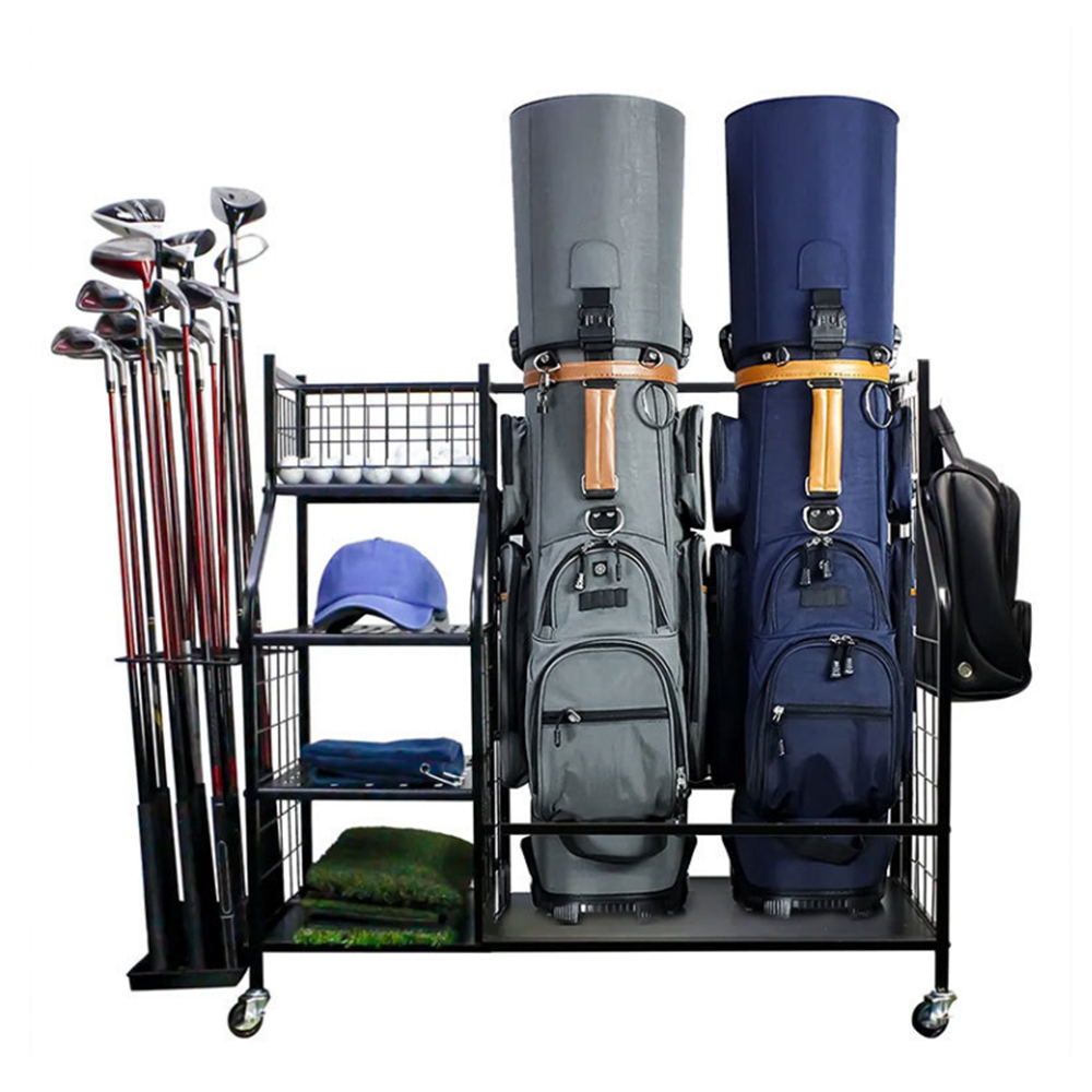 Golf Bag Storage Garage Organi - Golf Equipment Garage Organizer avaliação e preço