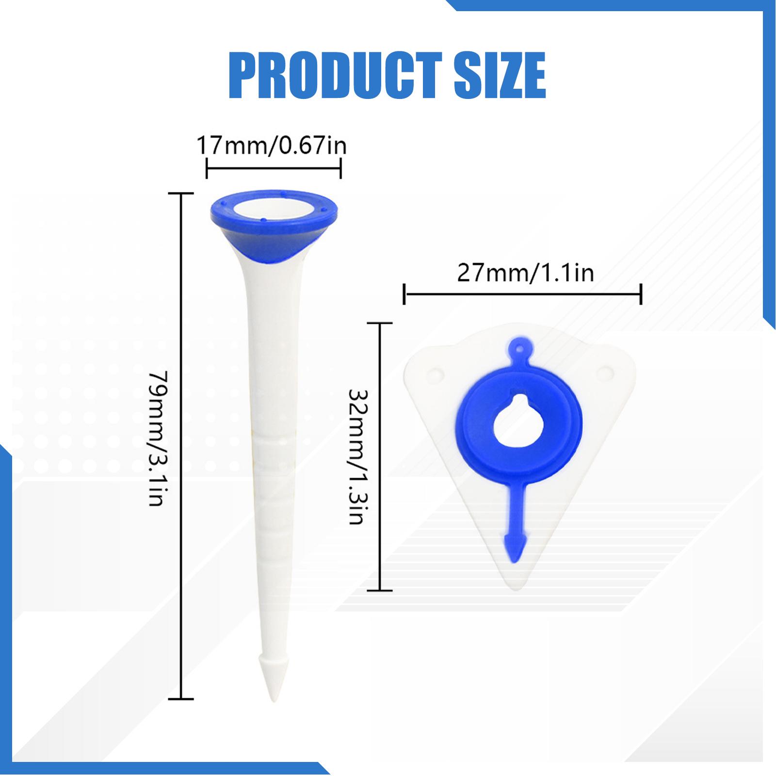Golf Tee Height Adjustment Bal - Tee Height Marker avaliação e preço