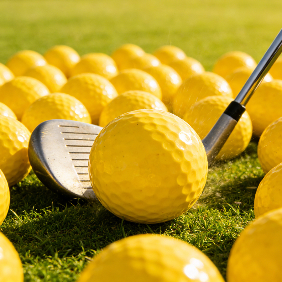 10pcs Yellow PU Soft Golf Prac - Golf Ball Premium avaliação e preço