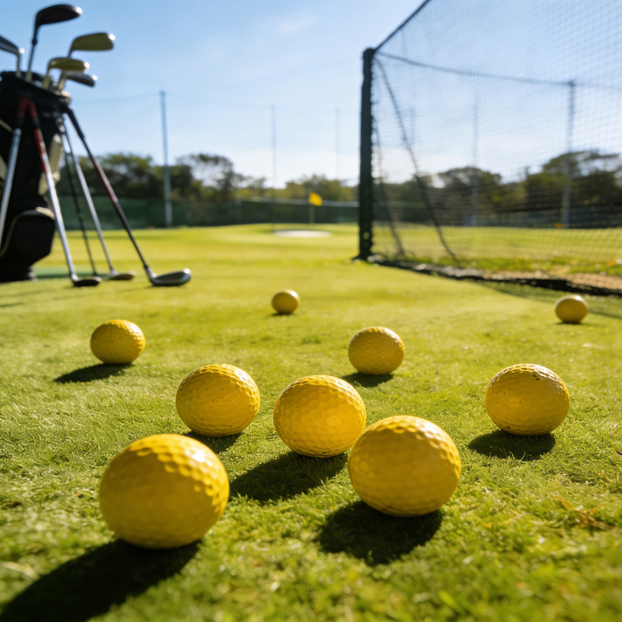 10pcs Yellow PU Soft Golf Prac - Golf Ball Premium avaliação e preço