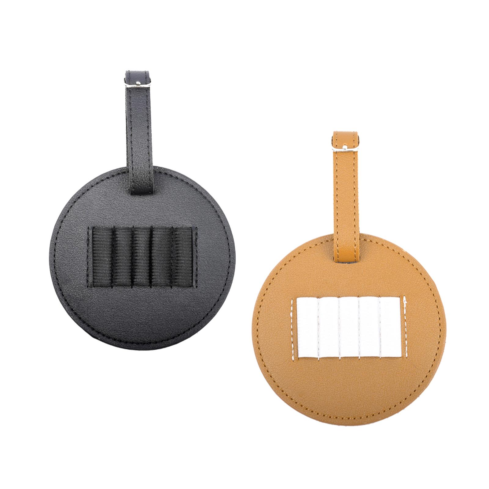 Golf Tee Holder Bag PU Leather - Golf Equipment Gifts avaliação e preço