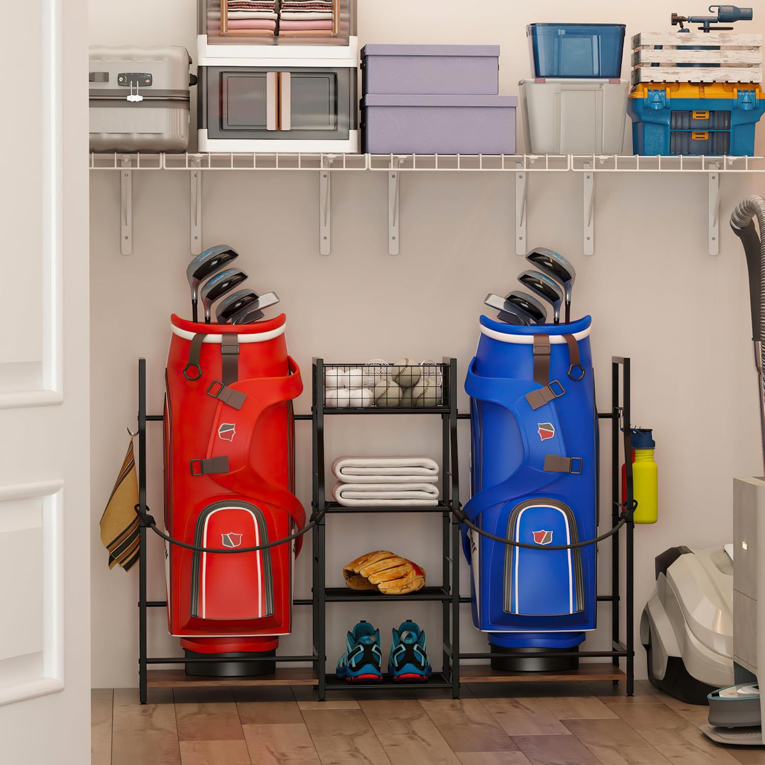 Cross-border factory direct sa - Golf Equipment Garage Storage avaliação e preço