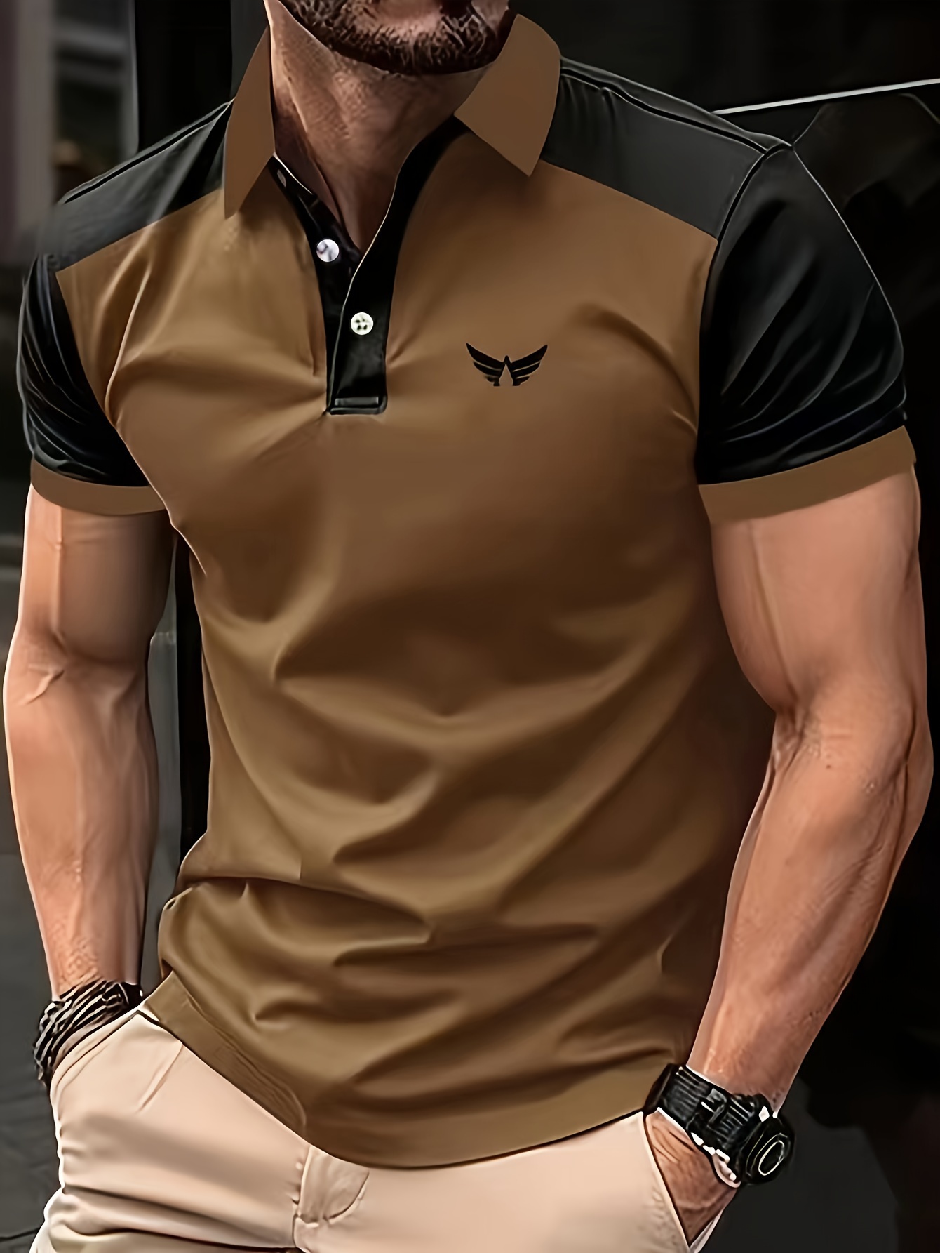 Men's Polo Shirt, Golf Shirt,  - Golf Scorecard Holder avaliação e preço