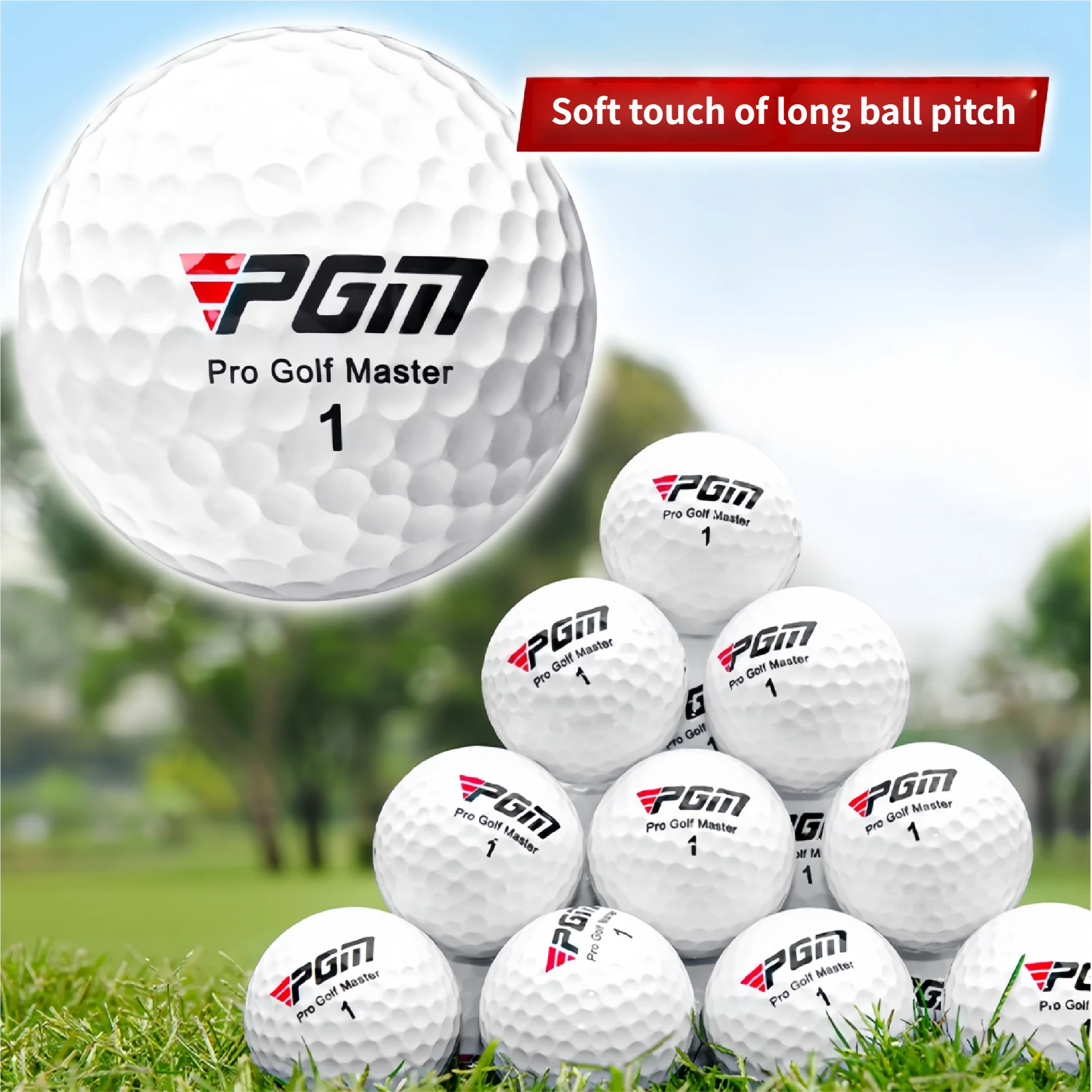 PGM Official 3-Layer Premium G - Golf Ball Premium avaliação e preço