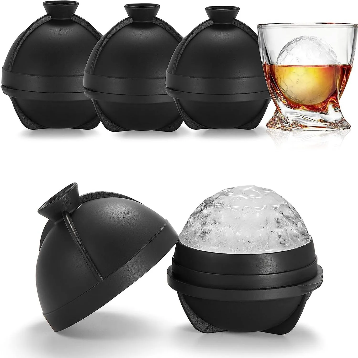Food Grade Silicone Ice Ball M - Golf Ball Premium avaliação e preço