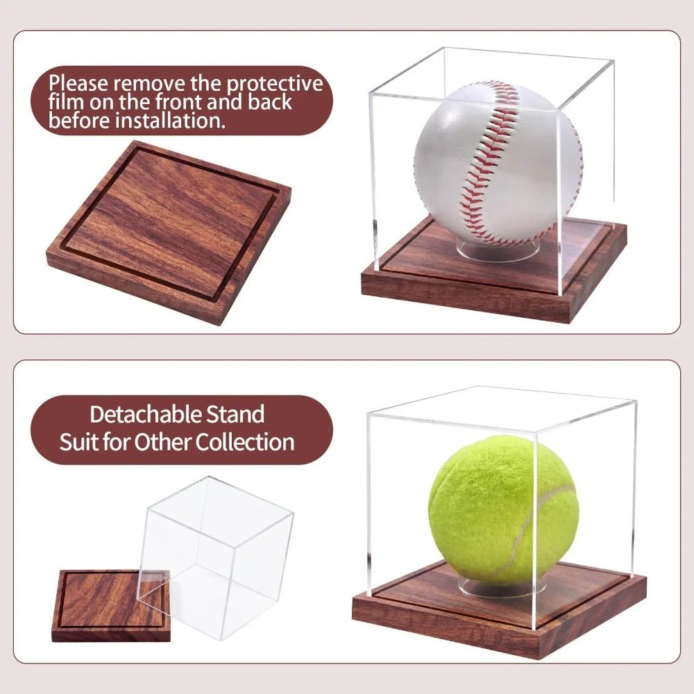 Quality Acrylic Baseball Displ - Golf Ball Premium avaliação e preço