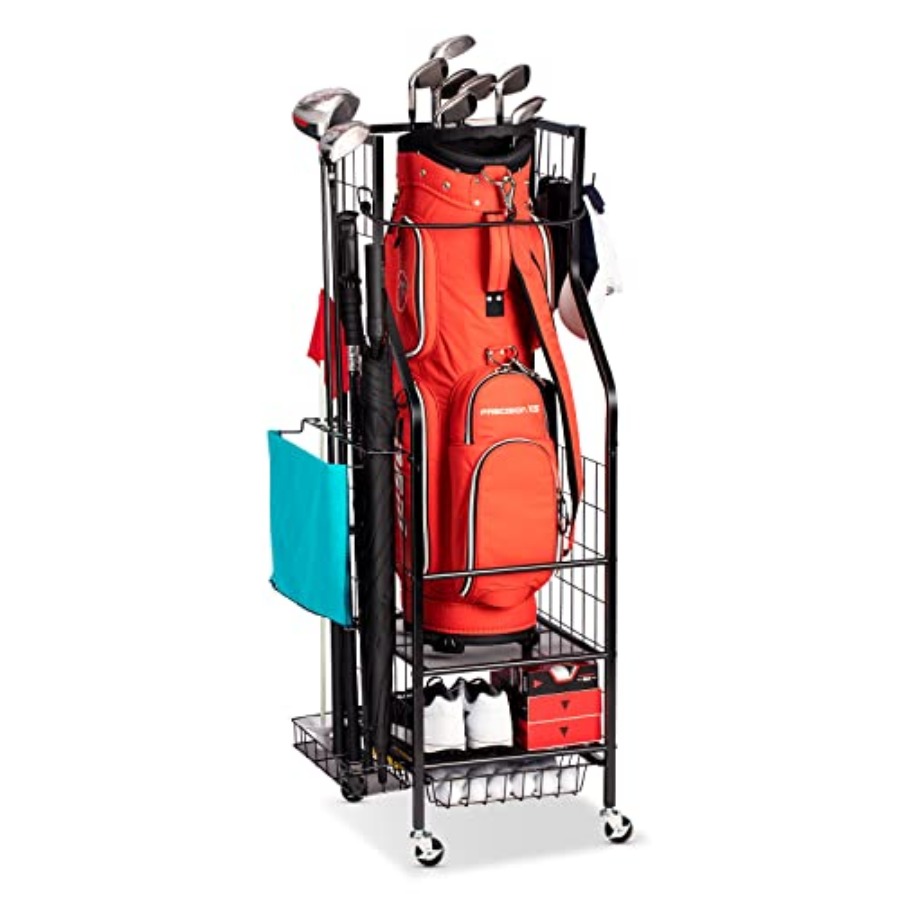 Golf Bags Storage Garage Organ - Golf Equipment Garage Organizer avaliação e preço