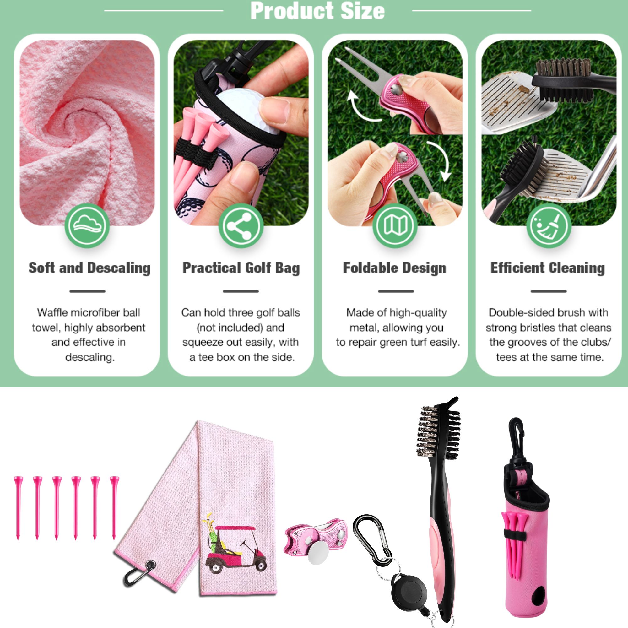 10 Pcs Golf Accessories Kit, I - Golf Equipment Stores avaliação e preço