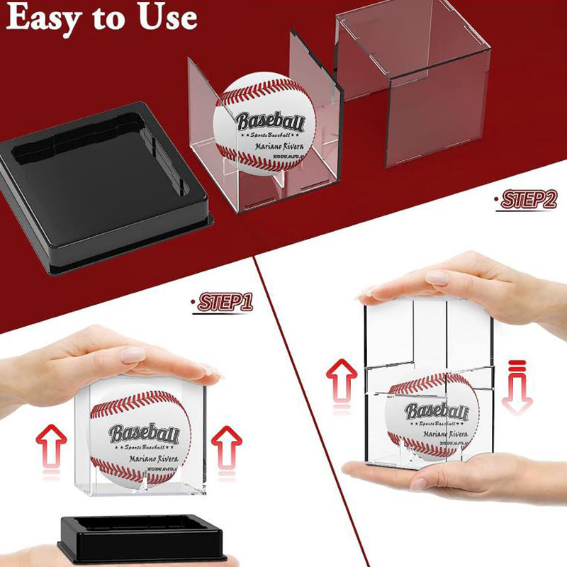 Quality Acrylic Baseball Box D - Golf Ball Premium avaliação e preço