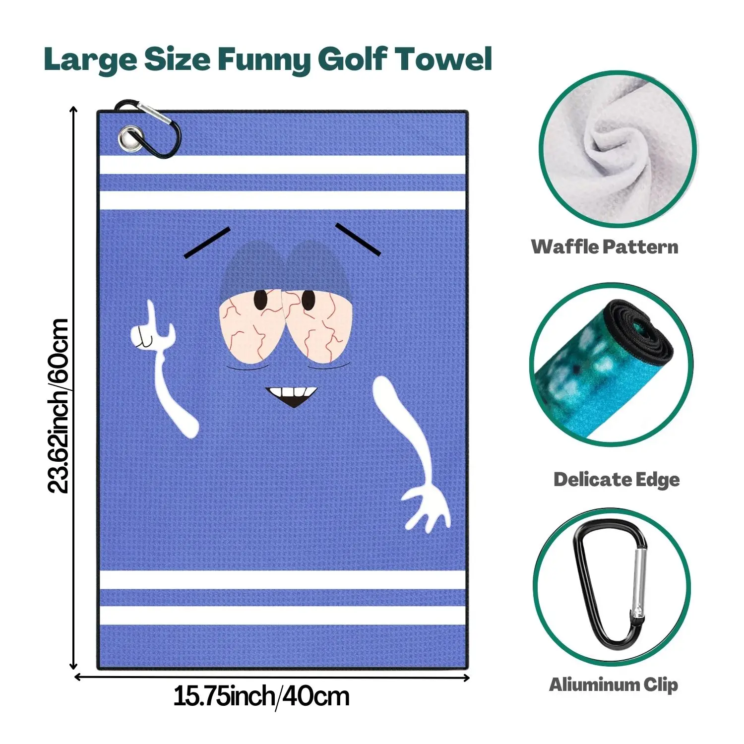Funny Microfiber Premium Golf  - Golf Equipment Stores avaliação e preço