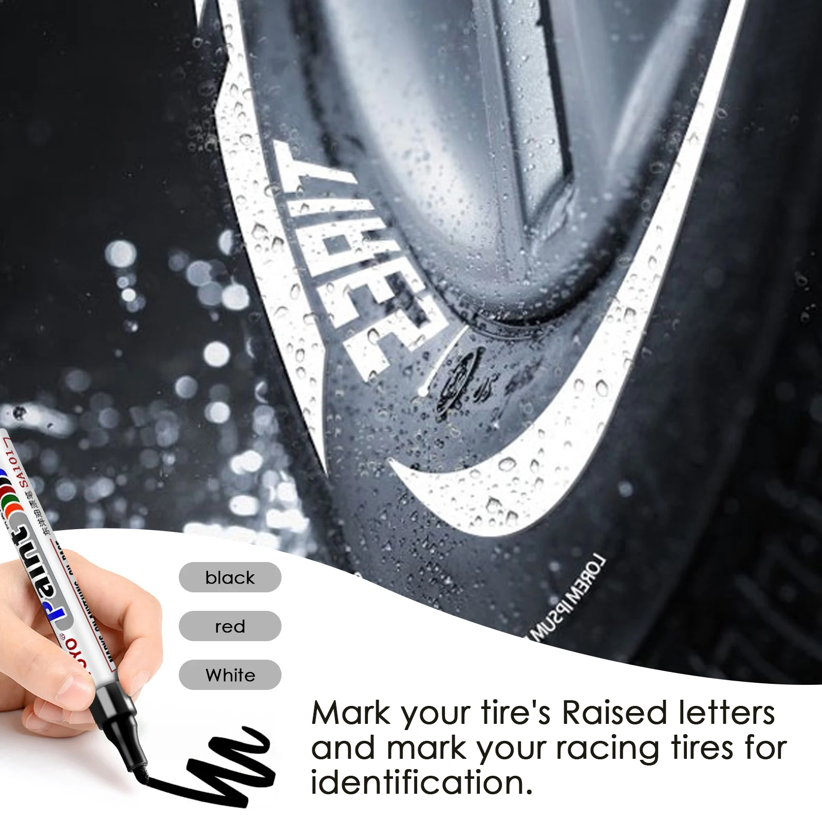 Waterproof Car Paint Pen Auto  - Tee Height Marker avaliação e preço