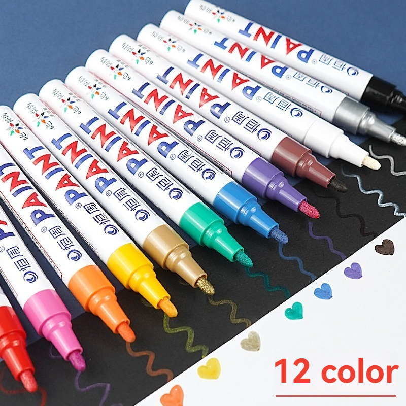 1/3/6/12 Colors Permanent Pain - Tee Height Marker avaliação e preço