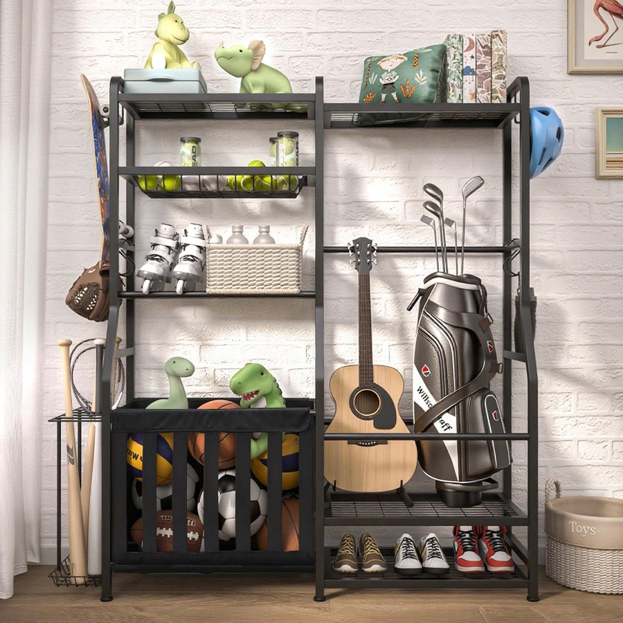 Garage Sports Equipment Organi - Golf Equipment Garage Organizer avaliação e preço