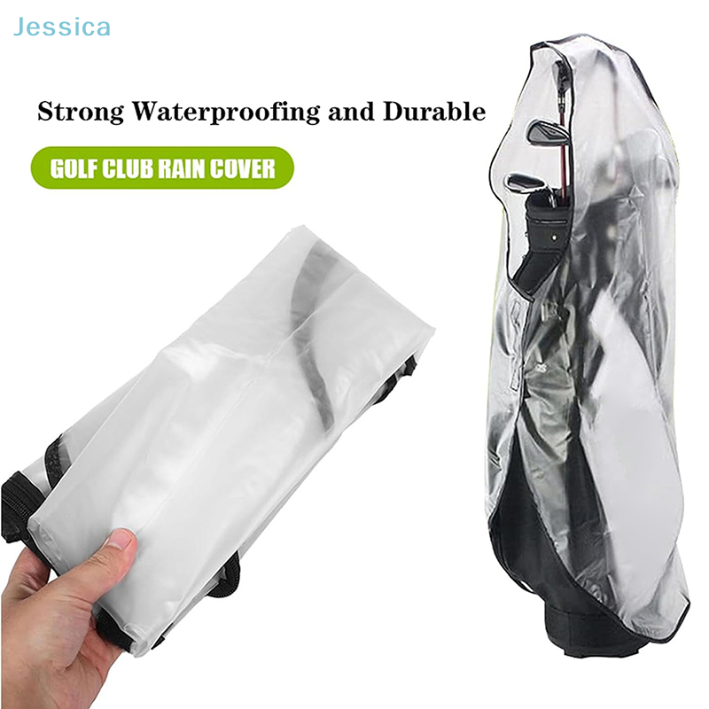 ☆Golf Bag Rain Cover With Zipp - Golf Equipment Stores avaliação e preço