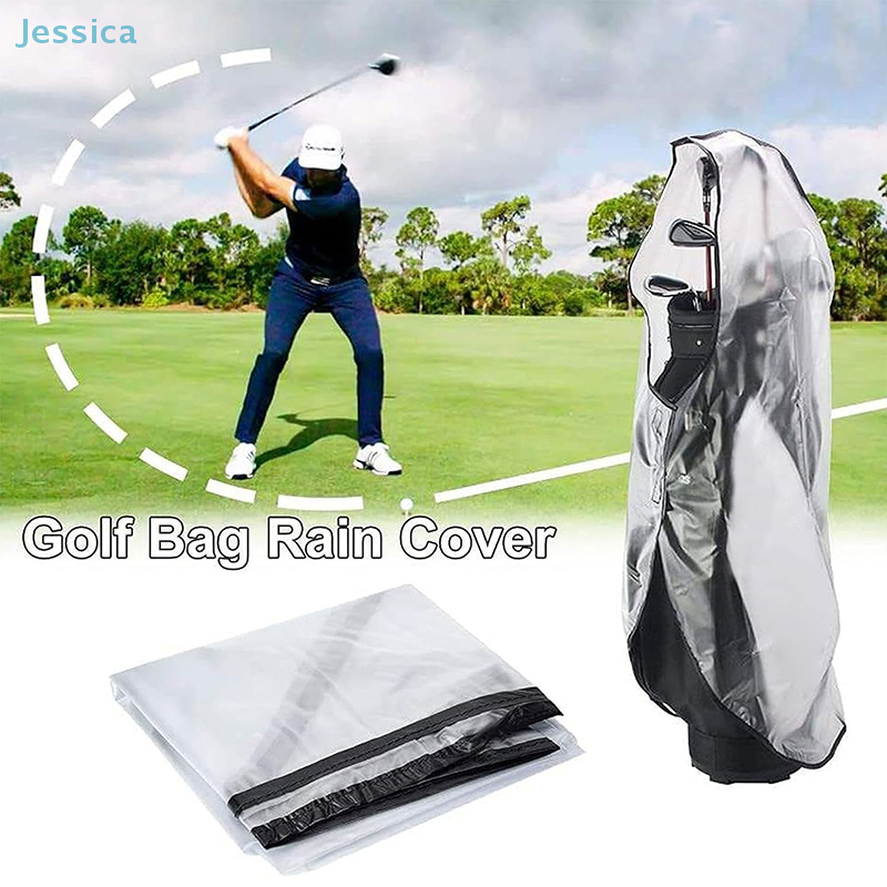 ☆Golf Bag Rain Cover With Zipp - Golf Equipment Stores avaliação e preço