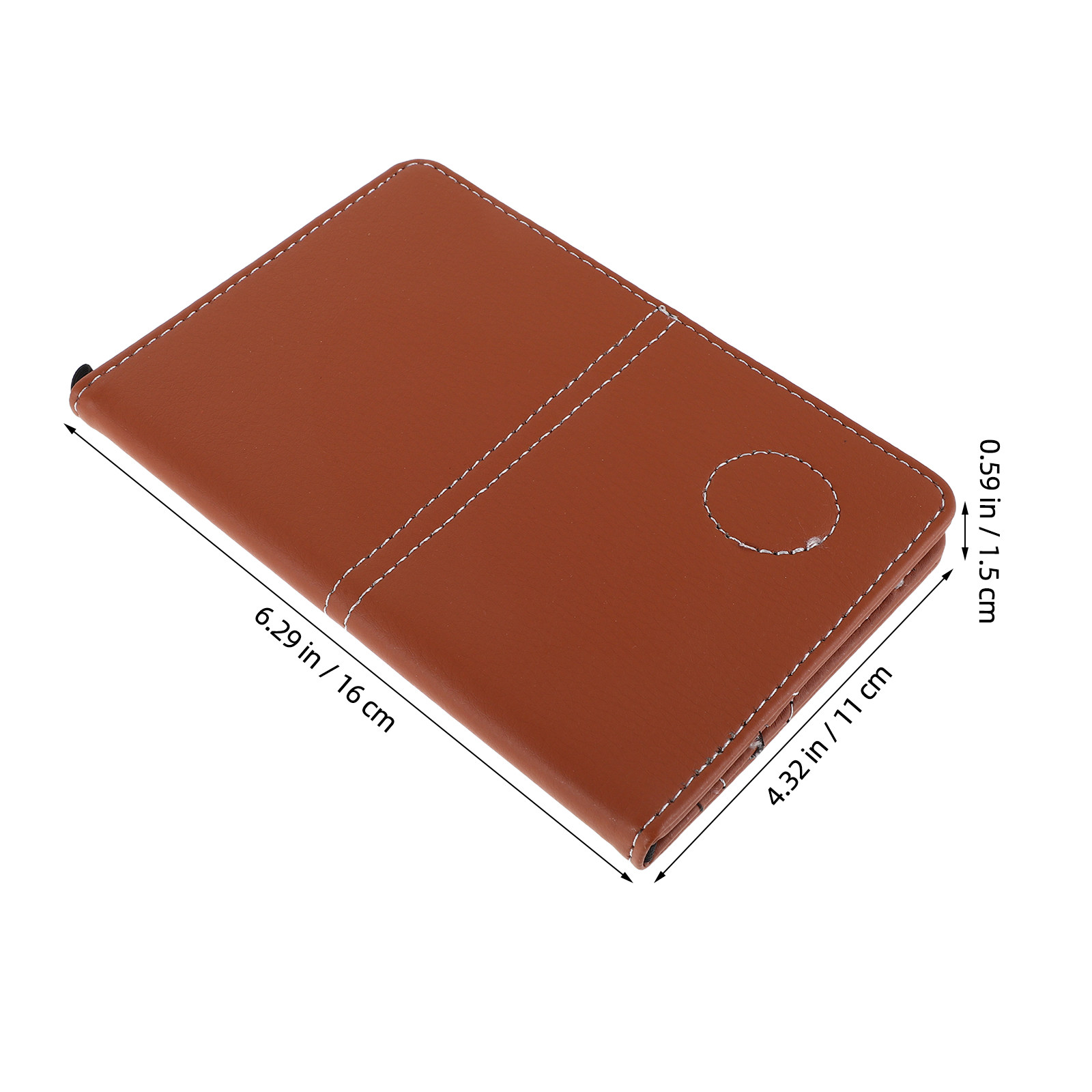 PU Golf Scorebook Compact Port - Golf Scorecard Holder avaliação e preço