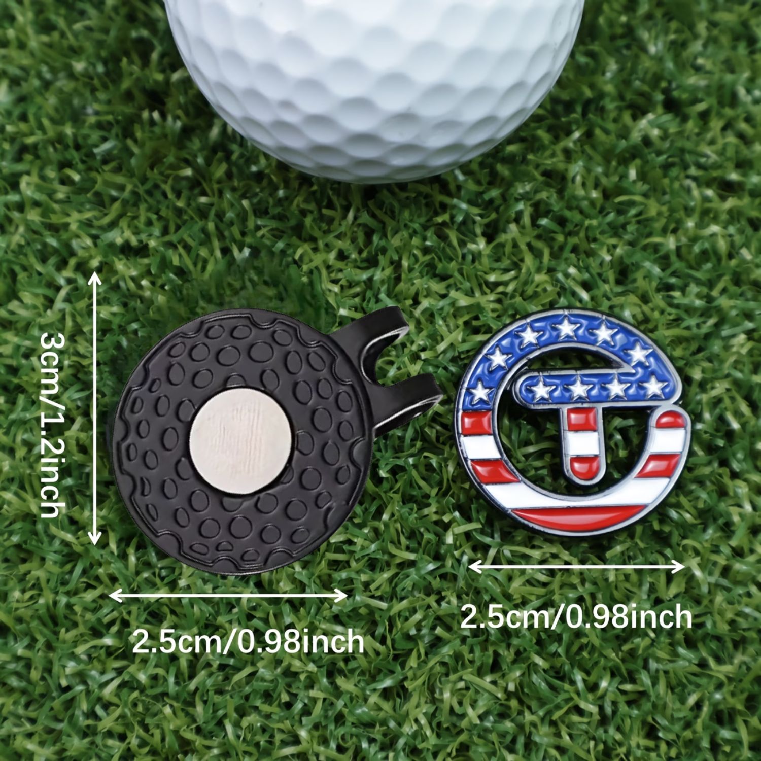 USA Themed Stars Stripes Golf  - Golf Ball Premium avaliação e preço