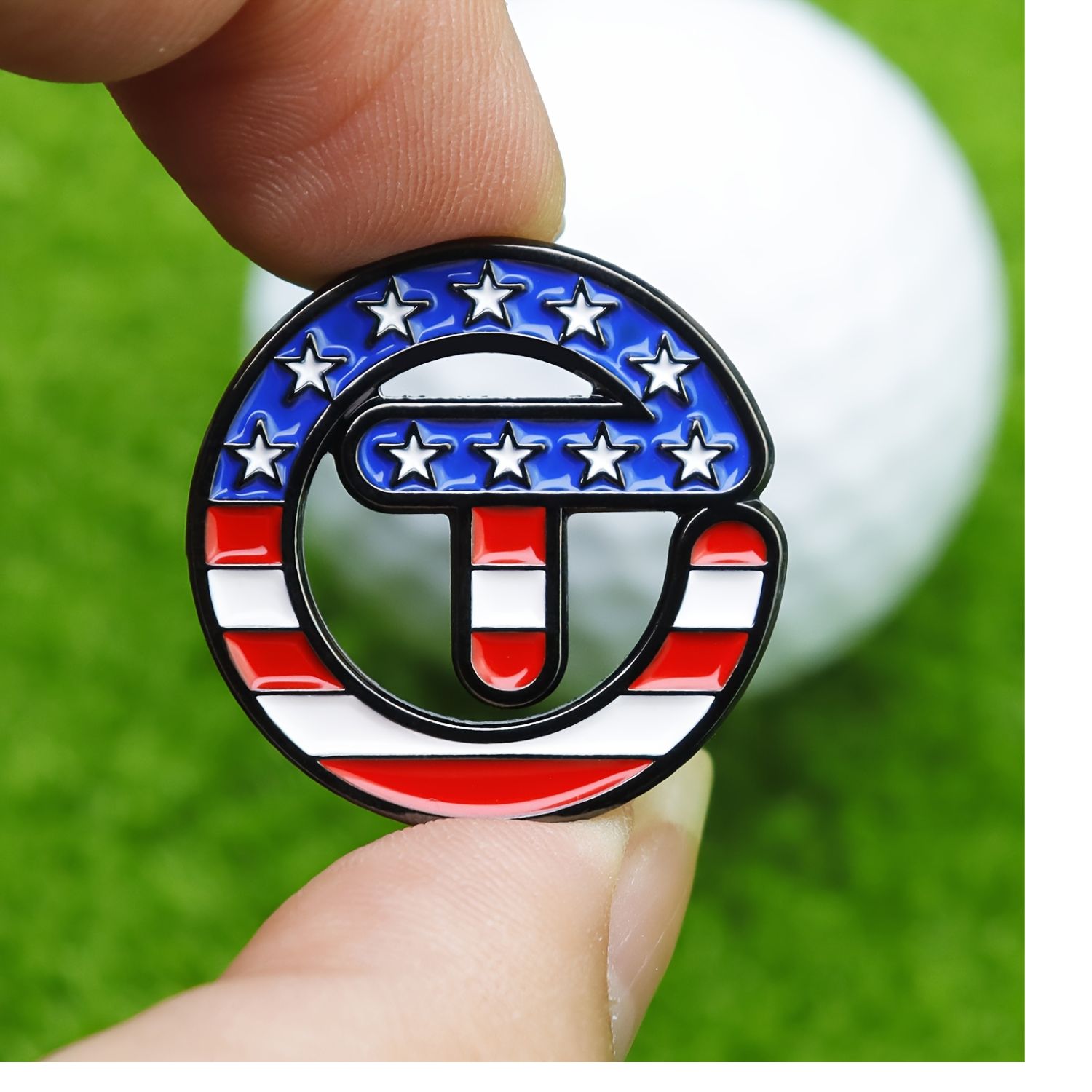 USA Themed Stars Stripes Golf  - Golf Ball Premium avaliação e preço