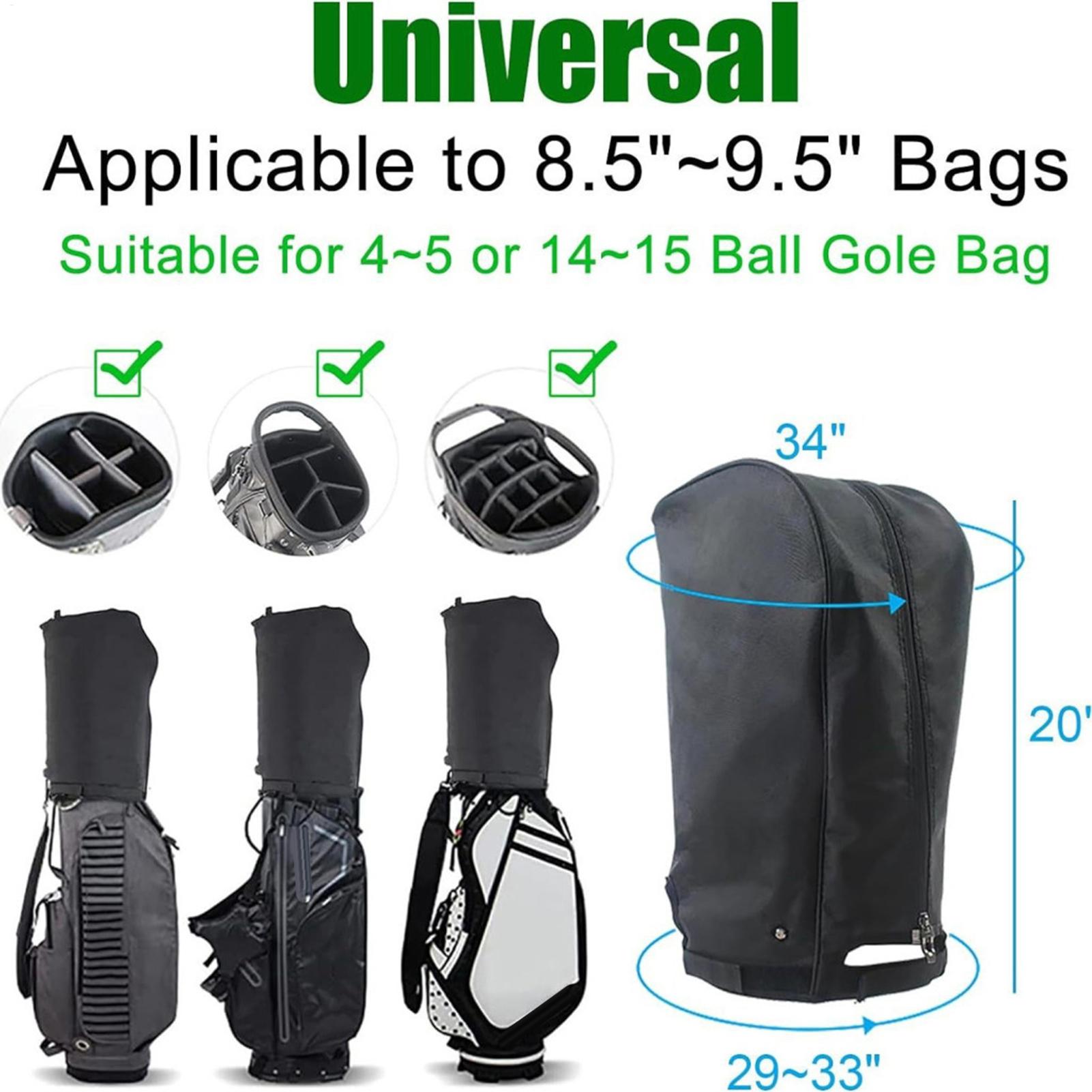 Dustproof Golf Bag Cover Hood  - Golf Equipment Stores avaliação e preço