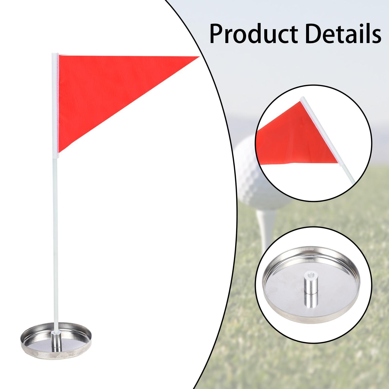 Golf Hole Cup and Flag Stainle - Golf Equipment Gifts avaliação e preço