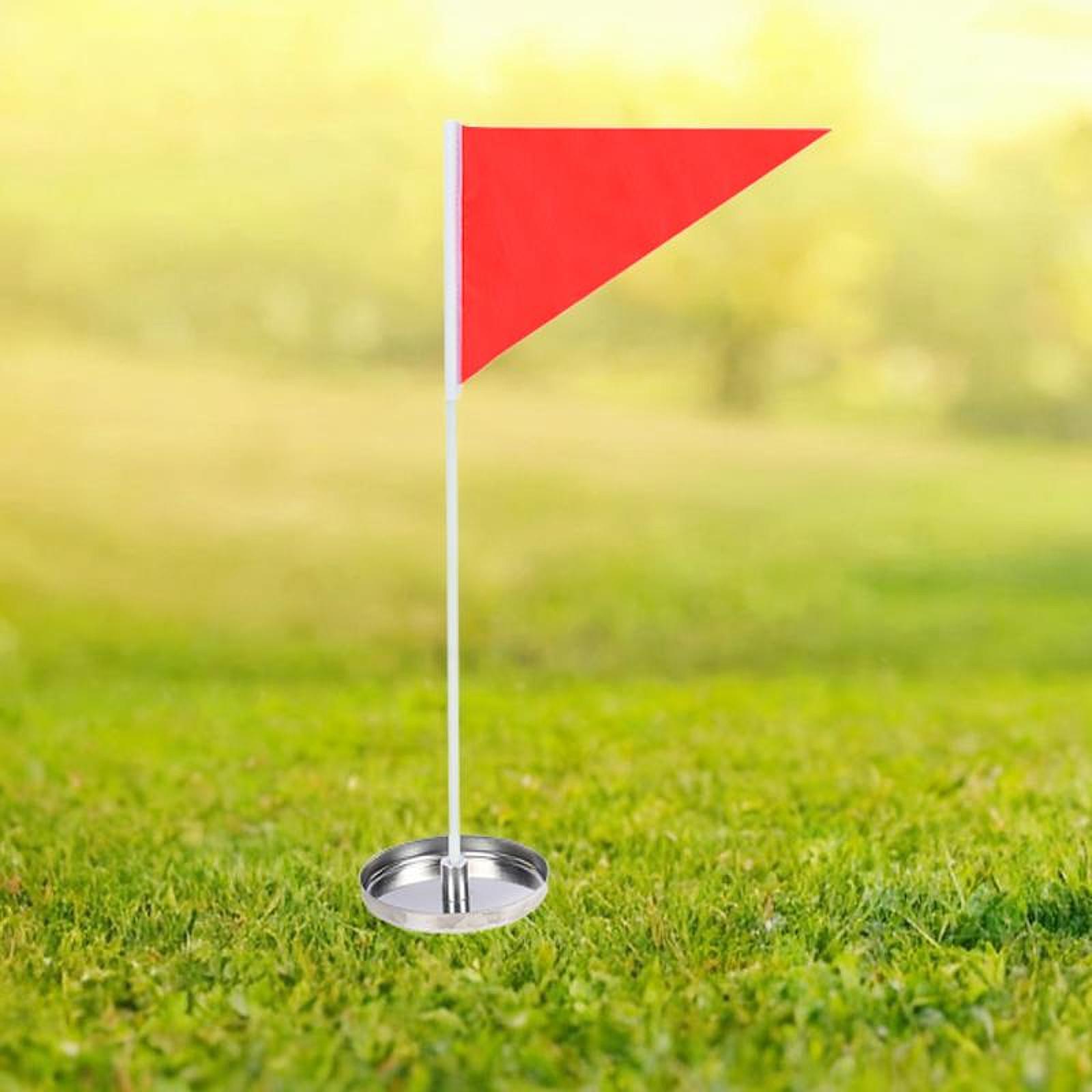 Golf Hole Cup and Flag Stainle - Golf Equipment Gifts avaliação e preço