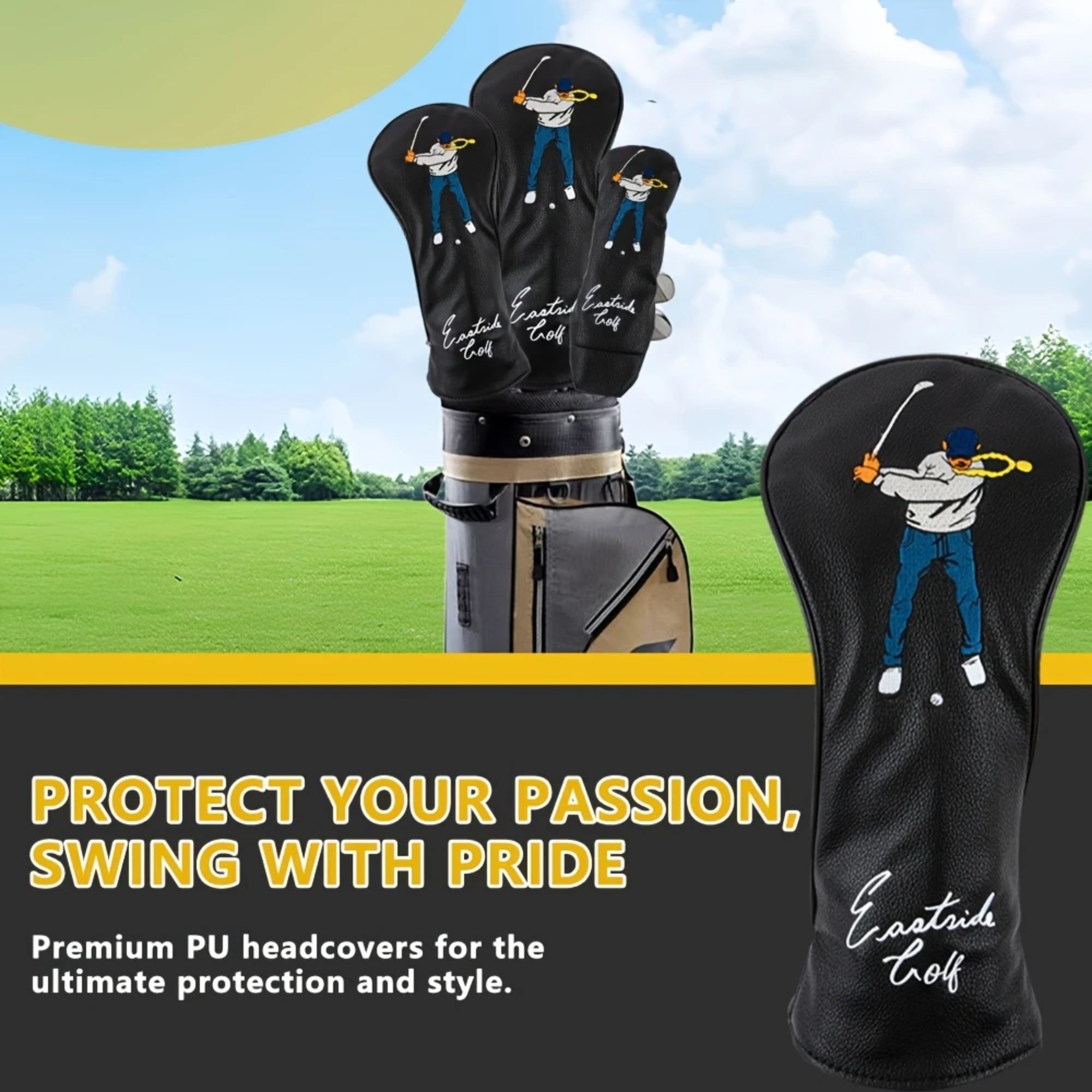 Golf Club Head Cover Durable S - Golf Equipment Stores avaliação e preço