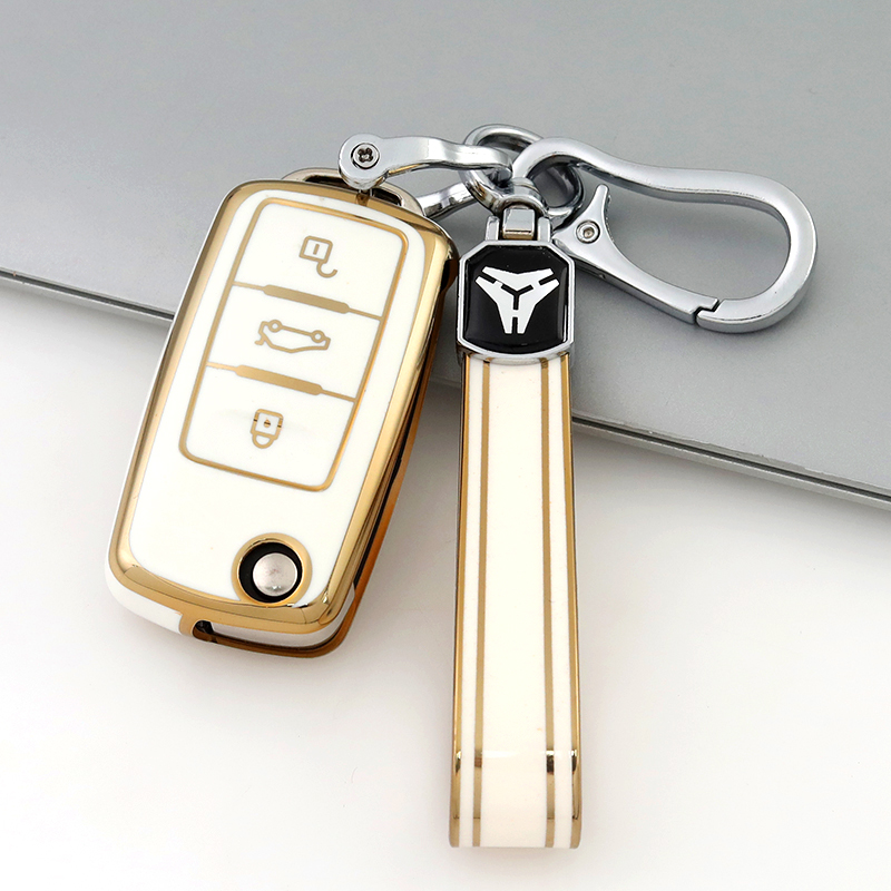 Tpu Car Key Case for VW Volksw - Golf Equipment Stores avaliação e preço