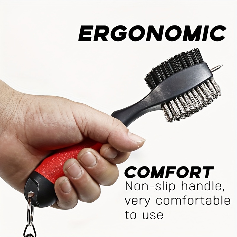 Golf club cleaning brush  groo - Golf Equipment Gifts avaliação e preço