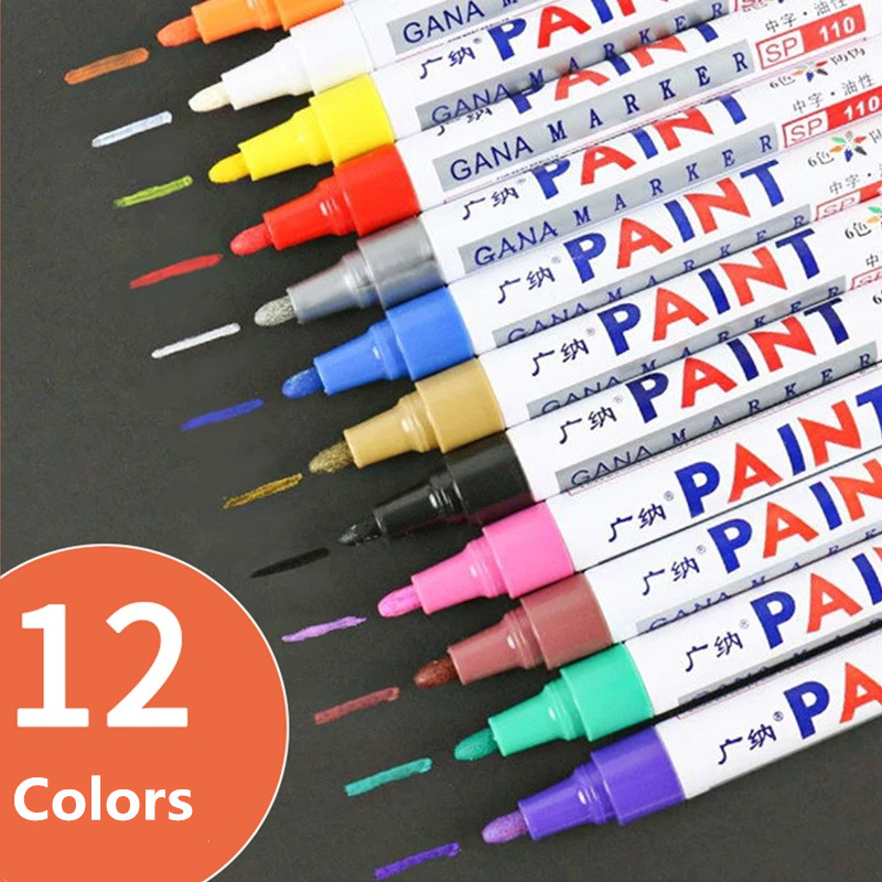 12 Colors Permanent Waterproof - Tee Height Marker avaliação e preço