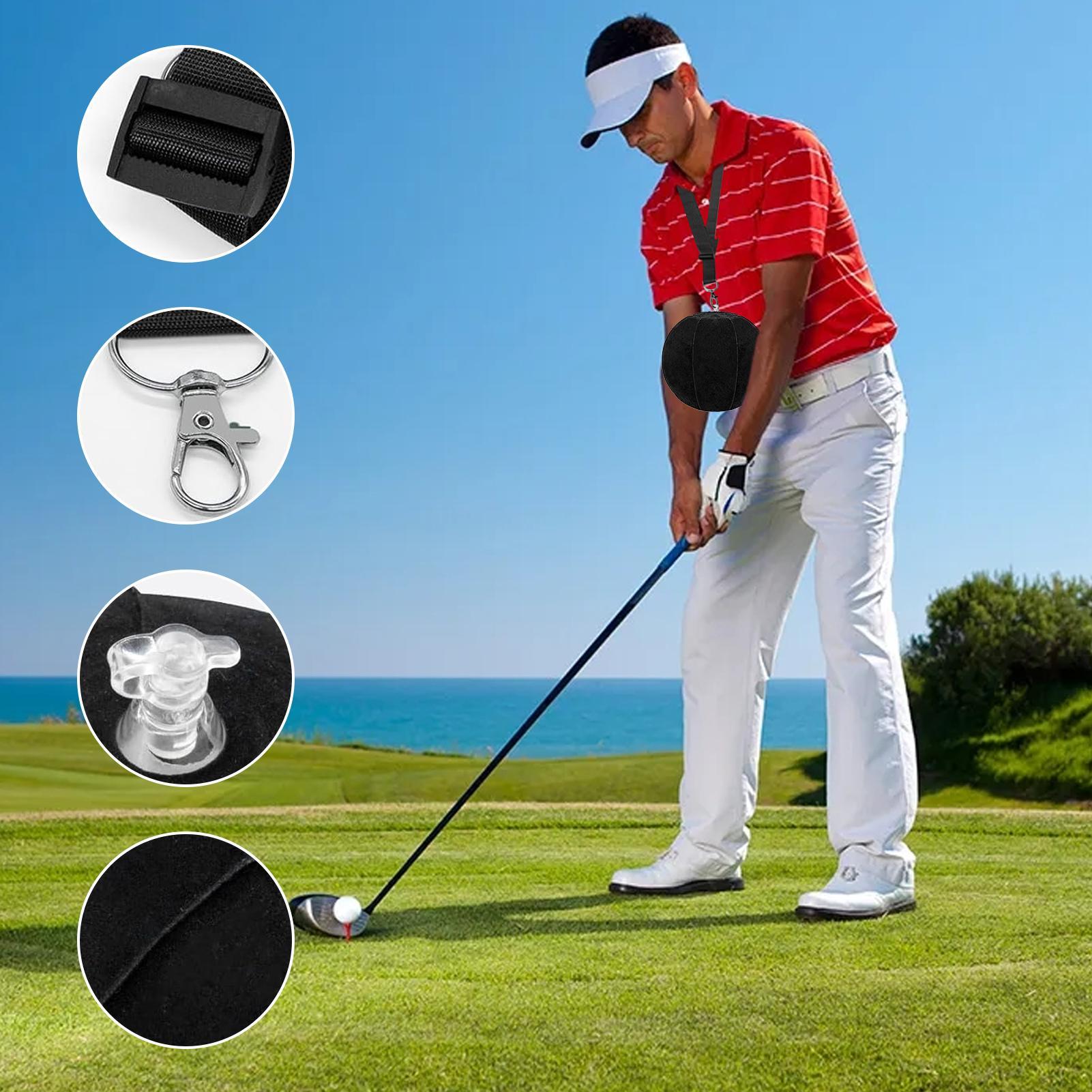 Golf Swing Trainer Ball Portab - Golf Equipment For Youth avaliação e preço