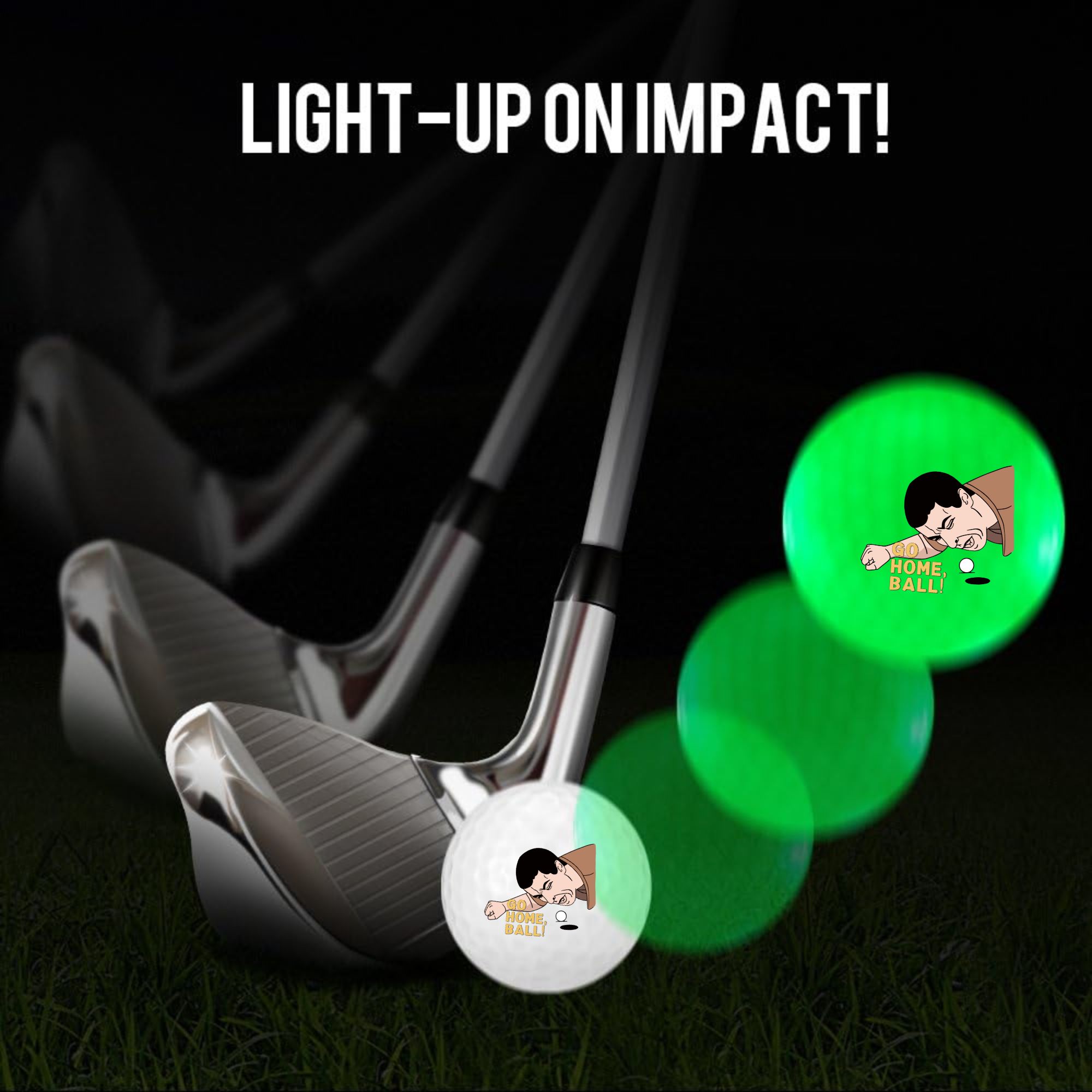4 pcs Glow in The Dark Golf Ba - Golf Equipment Gifts avaliação e preço