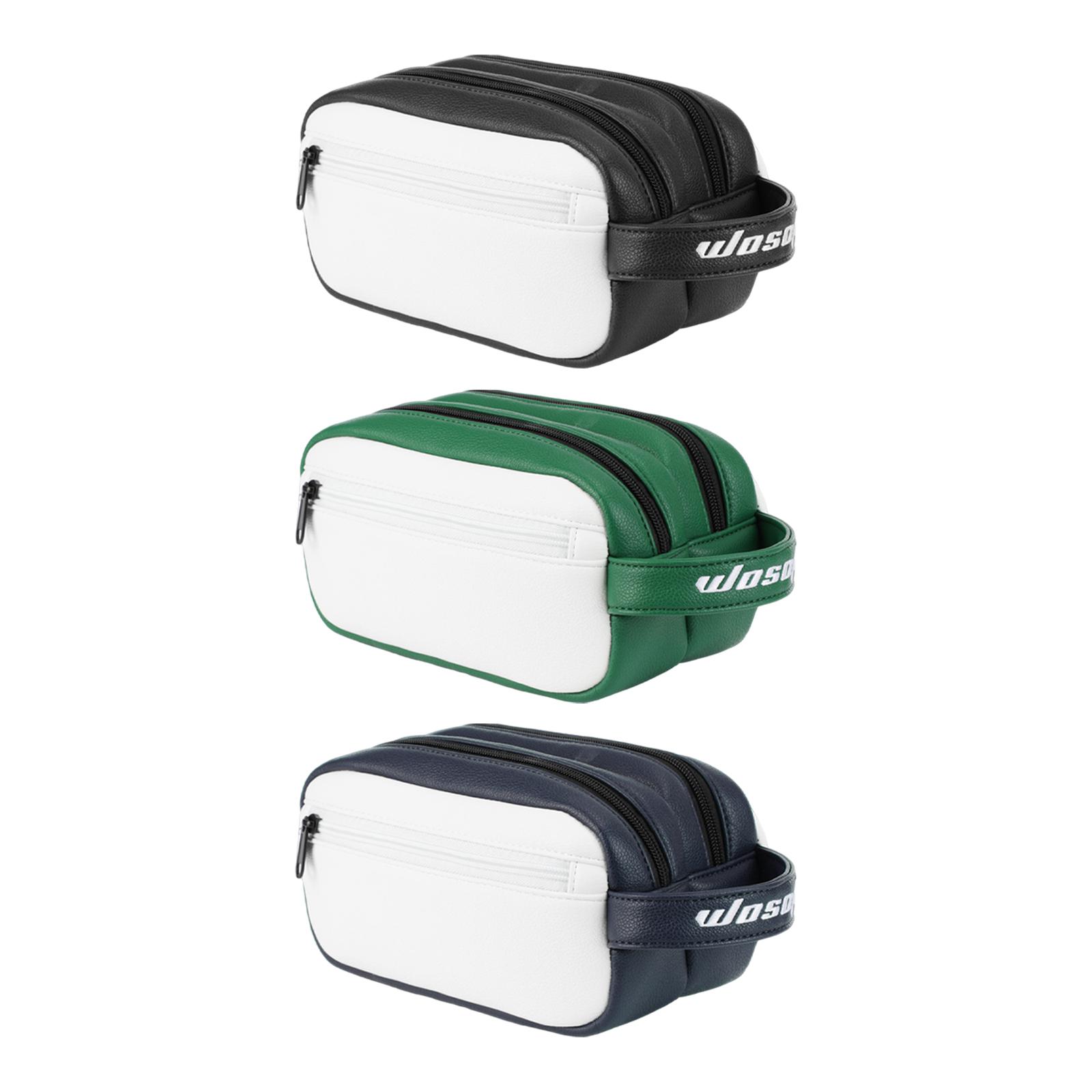 PU Golf Ball Pouch Large Capac - Golf Equipment Gifts avaliação e preço