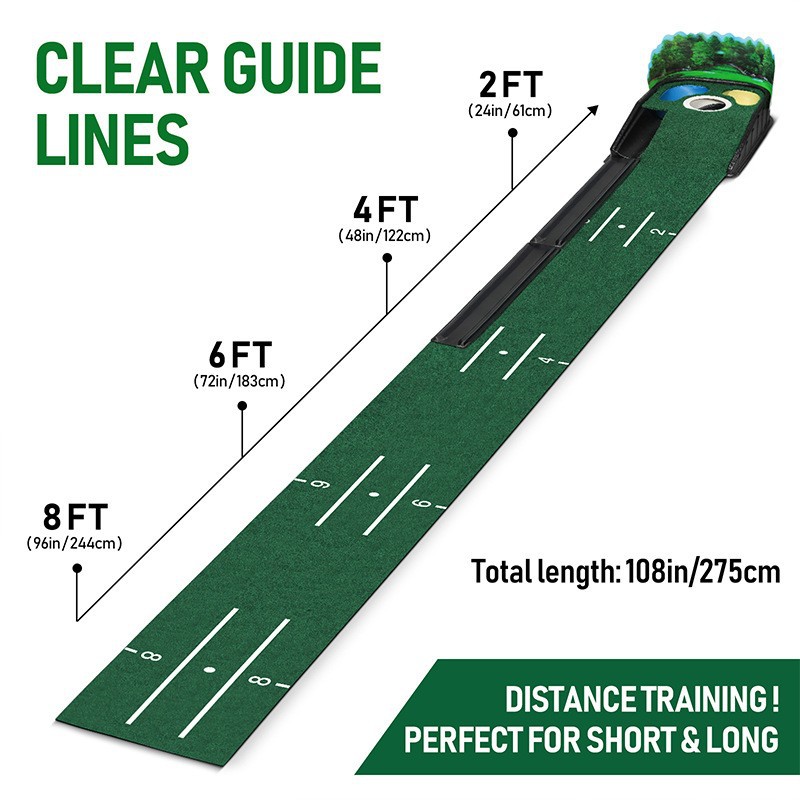 Golf Putting Practice Device G - Golf Equipment Gifts avaliação e preço