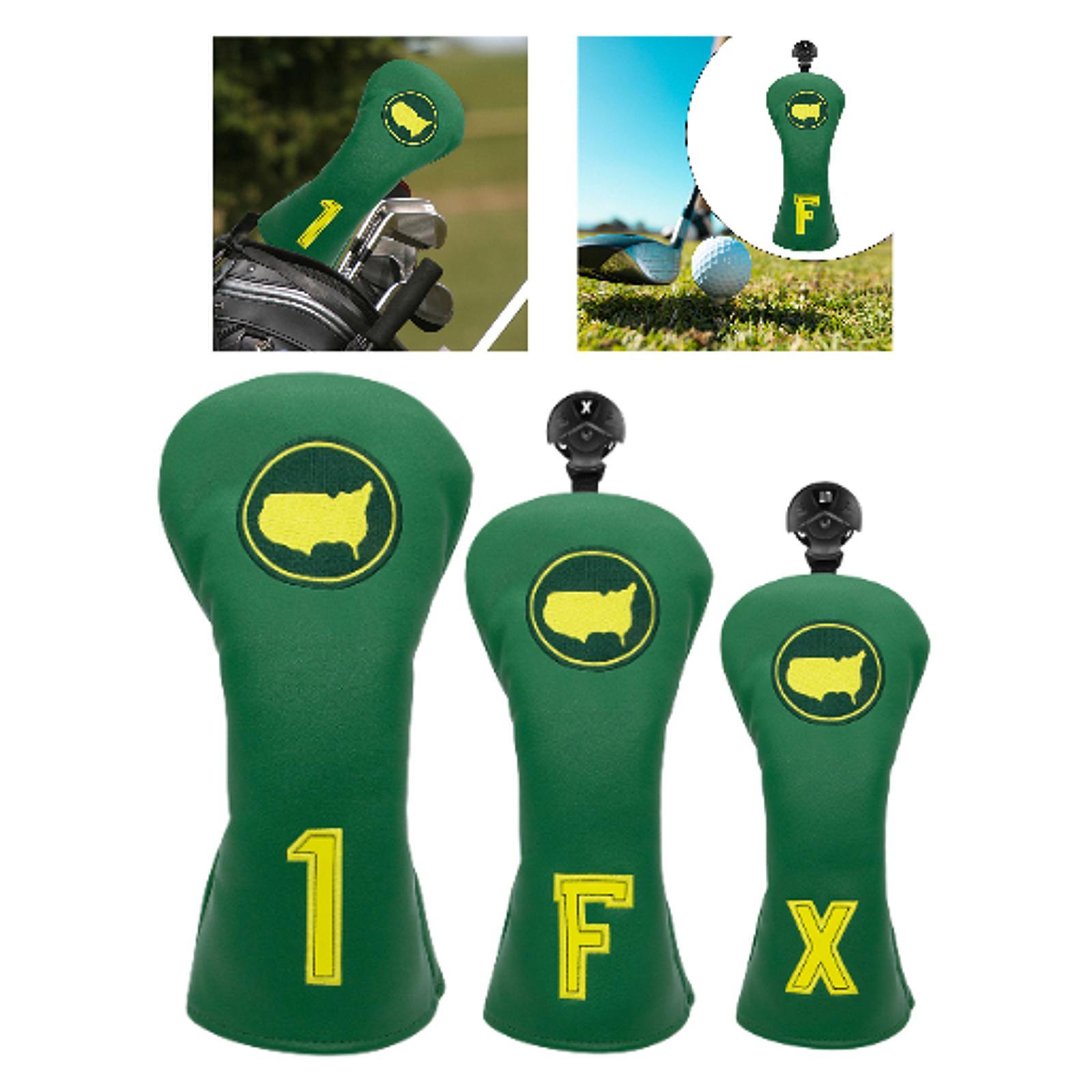 Golf Wood Headcover Portable E - Golf Equipment Gifts avaliação e preço