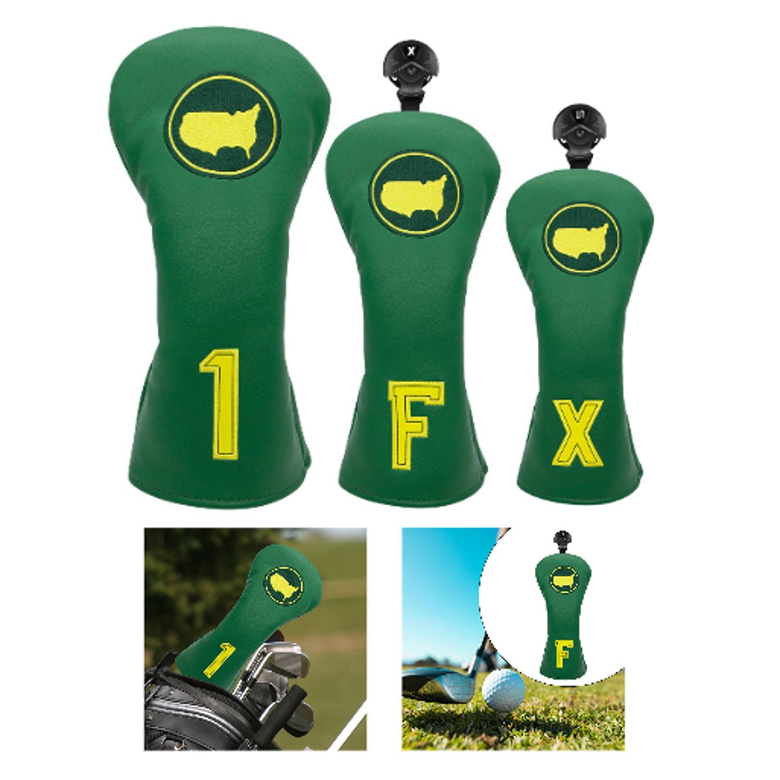 Golf Wood Headcover Portable E - Golf Equipment Gifts avaliação e preço