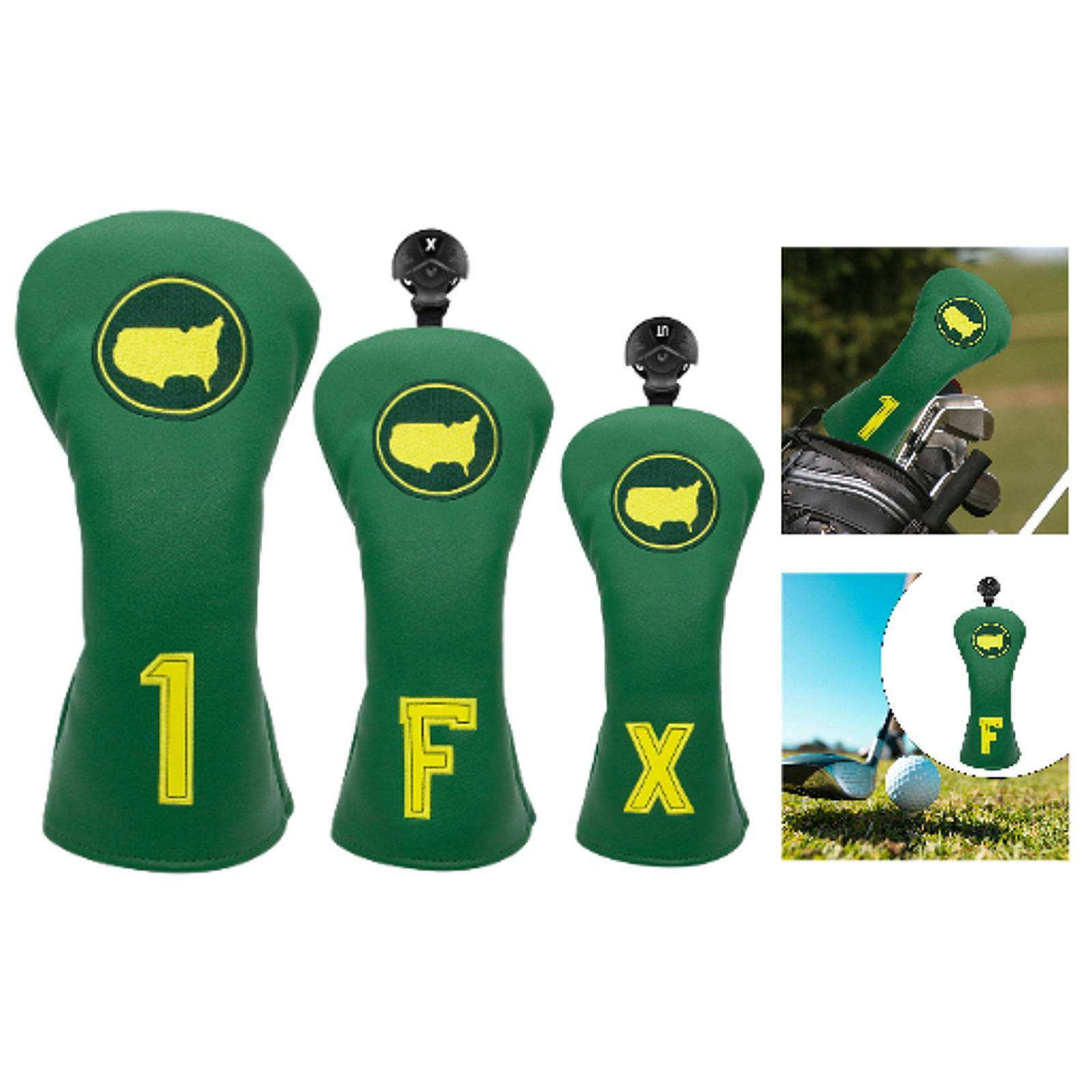Golf Wood Headcover Portable E - Golf Equipment Gifts avaliação e preço